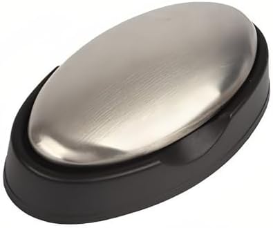 Ropto Stainless Steel Soap Bar - Odor Eliminator for Hands