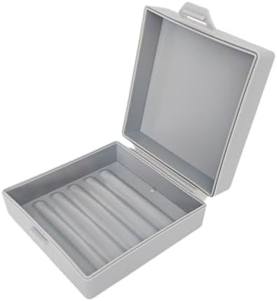 Elimeta Square Soap Dish Holder for Travel with Lid