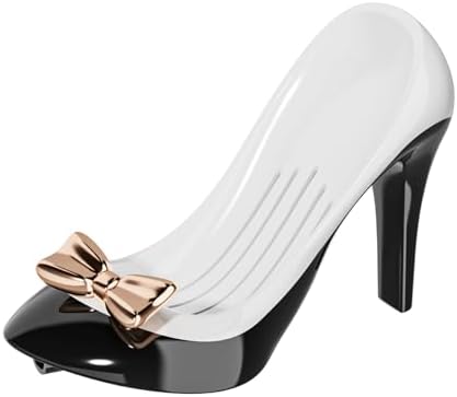 Creative High Heel Soap Holder with Suction Cup Drain Tray