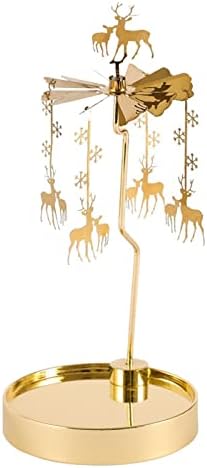 Yalych Rotating Candle Holder with Deer Design