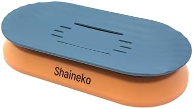 Stylish Floating Soap Holder with Double Layer Drainage