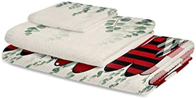 CosyBright 3 Piece Bath Towel Set