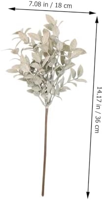ULDIGI Artificial Green Plant Stems for Wedding Home Decor