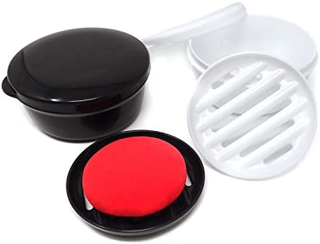 Honbay 2PCS Plastic Soap Boxes Holder Case for Home Travel