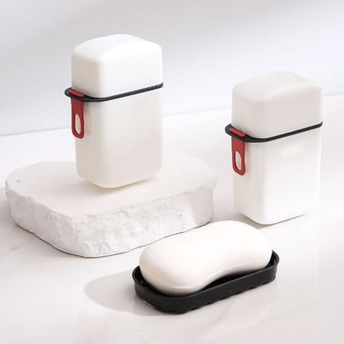 Loyliawa Portable Leakproof Soap Holder with Drainage Function