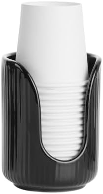 Compact Plastic Cup Holder for Bathroom Vanity