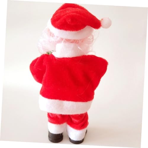 ABOOFAN 3Pcs Electric Santa Claus Christmas Ornament