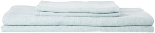 LinenMe 05374 Waffle Washed Linen Towel Set Ice Blue 1
