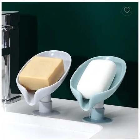 Leaf Shape Soap Dish Holder Green