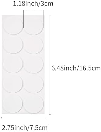 60 Pcs Taper Candle Grips Adhesive Stay Put Dots for Candle Holders