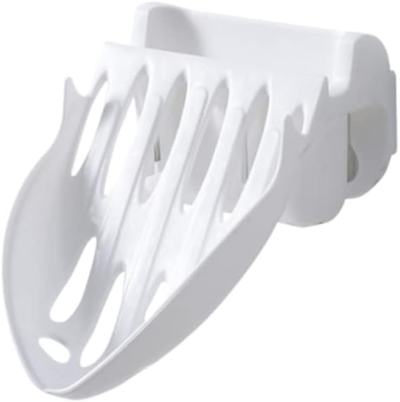 BRIGHTFUFU Wall-Mounted Soap Dish with Draining Holes 1