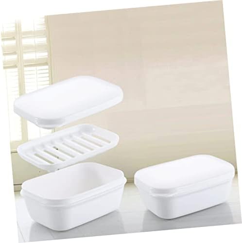 Travel Size PP Soap Holder - Leak Proof Anti-Slip