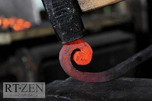 RTZEN Antique Bell Candle Snuffer - Handcrafted Wrought Iron Candlesnuffer with Long Handle