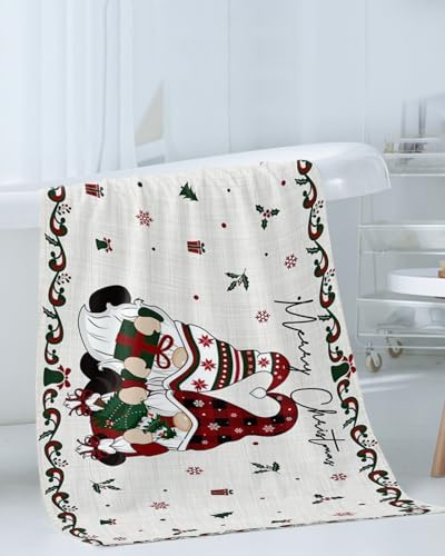 Smile Sunflower Christmas Towel Set of 3 1