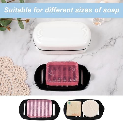 Wanmu Travel Soap Container with Leakproof Lid