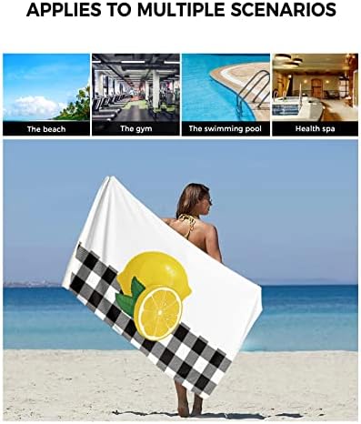 Shine-Home Retro Farm Buffalo Check Towel Set