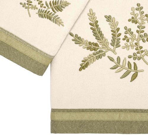 Avanti Linens 3pc Towel Set - Soft Cotton Towels in Ivory