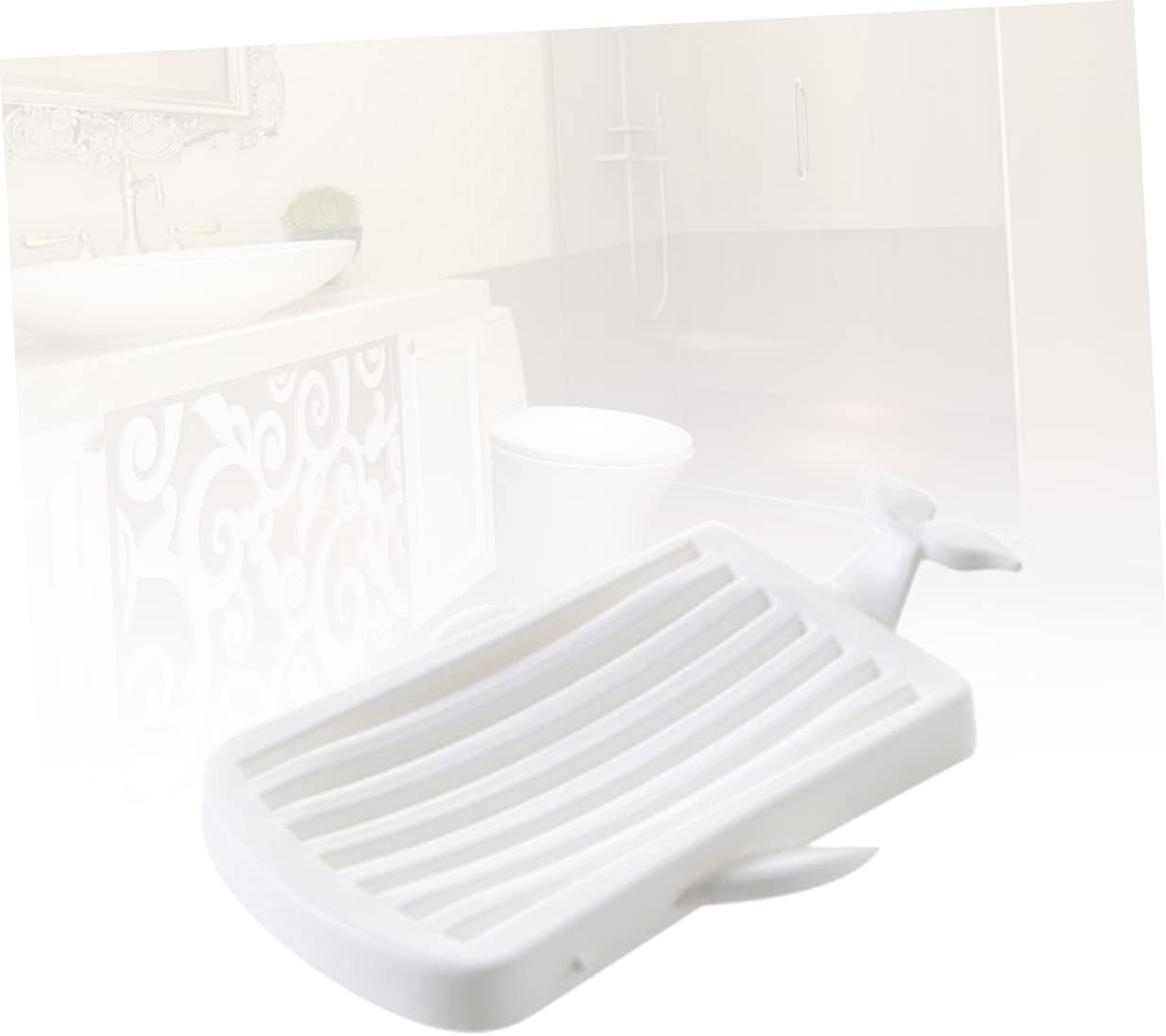 Whale Shape Soap Holder with Removable Drain