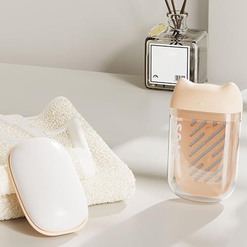 Ywmsfl Practical Soap Dish Holder Leakproof with Drainage and Cats Ear Lid