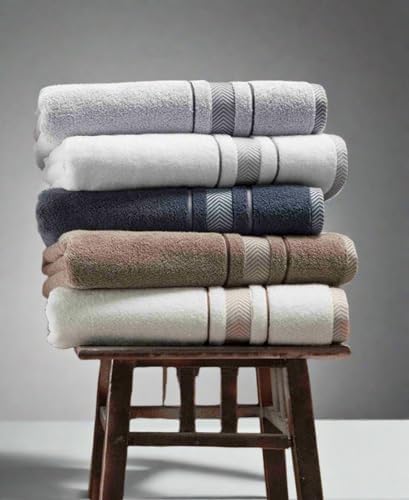 Cotton Towel Set - 6 Pieces Premium Quality The Impression Collection