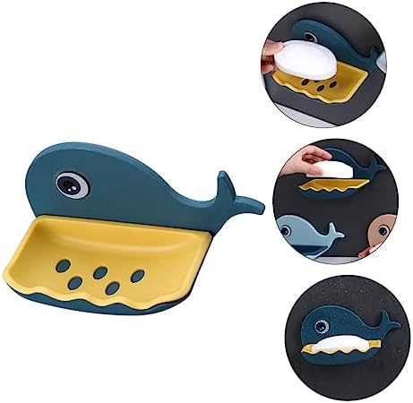 Zerodeko Whale Shape Wall Hanging Soap Holder