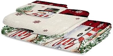 Chees D Zone Bath Towel Set 3 Piece Microfiber