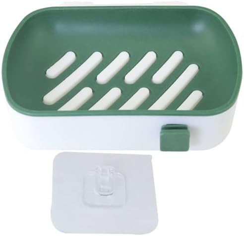 Double Drain Soap Holder with Hook 125x95x3cm