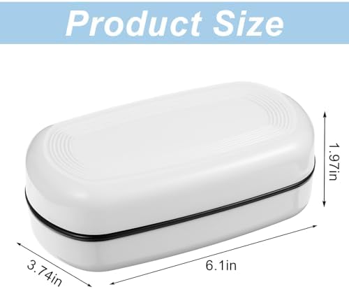 Wanmu Travel Soap Container with Leakproof Lid
