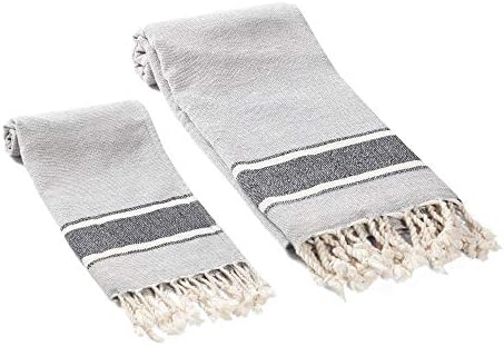 OliveLinen Terra Turkish Towel Set