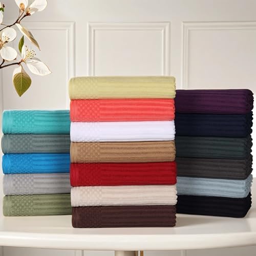 Superior Cotton 6-Piece Towel Set Charcoal