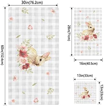 ZOE GARDEN Luxury Soft Microfiber Towel Set