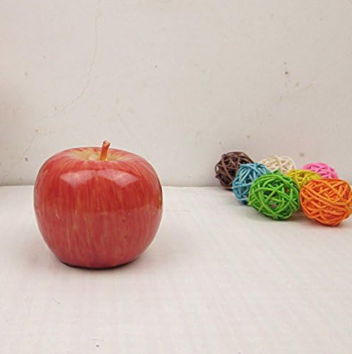LRRH Red Apple Shaped Fragrant Candle 2PCS