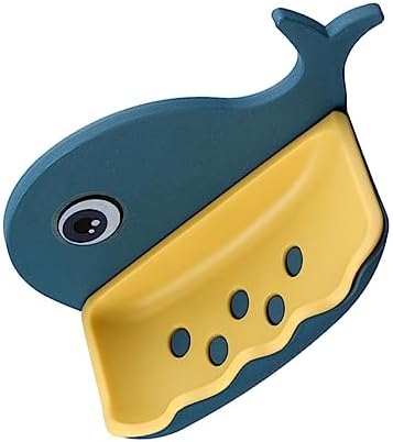 Zerodeko Whale Shape Wall Hanging Soap Holder