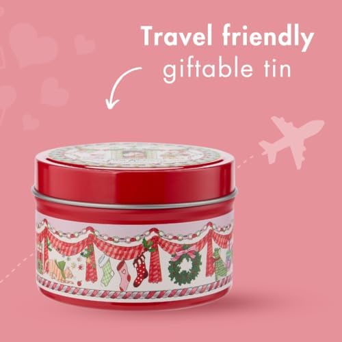 Cath Kidston Festive Tin Candle 100g Red Berry Cedar 1