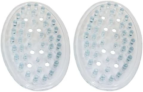 Haidong Plastic Soap Dish with Drainage Holes - 2PCS