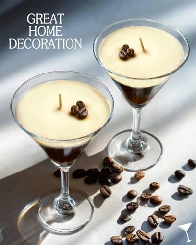 Coffee Martini Candles Unique Gift for Women Men