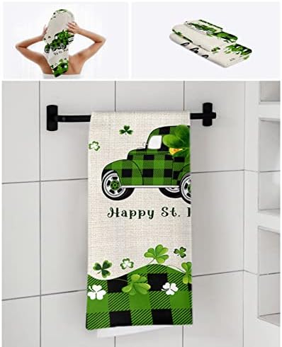ZOE GARDEN St Patricks Day Microfiber Towel Set