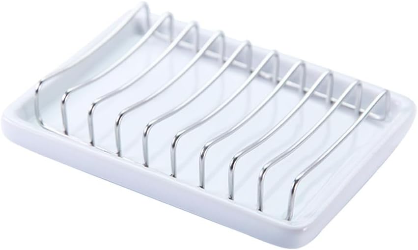 PRETYZOOM 2pcs Stainless Steel Soap Holder