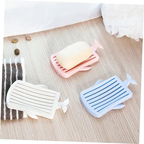 Whale Shape Soap Holder with Removable Drain