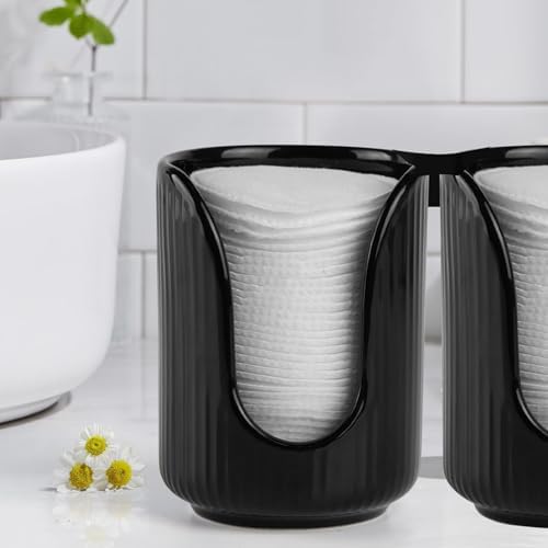 Compact Plastic Cup Holder for Bathroom Vanity
