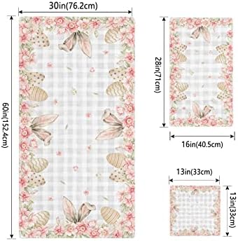 ZOE GARDEN Easter Bunny Ears Bathroom Towel Set