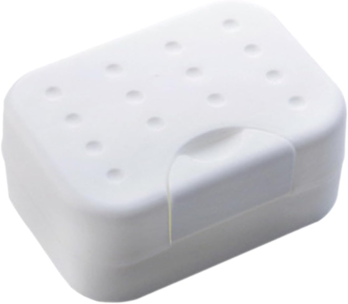 Leakproof Soap Holder with Lid for Bathroom Shower Travel