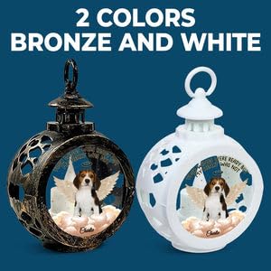 Personalized Pet Memorial Candlelight Lantern Ornament