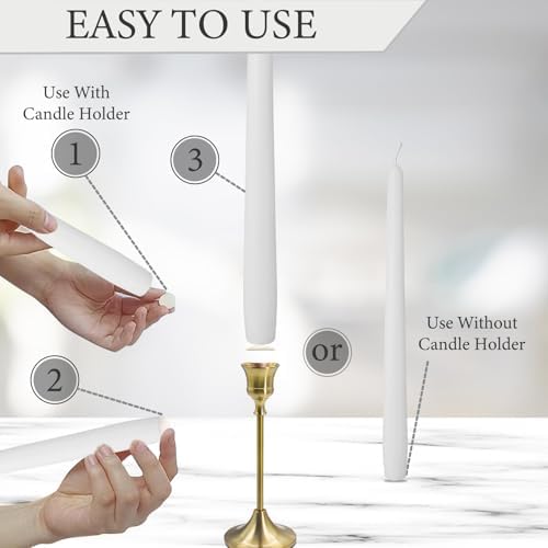 NJAO HOO Taper Candle Adhesive Dots 24 Dots