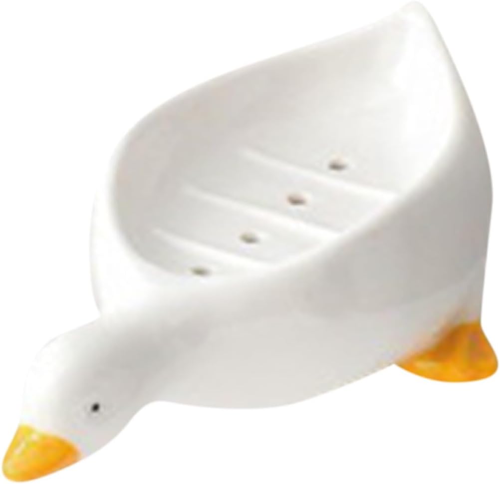 Cute Duck Soap Holder with Drainage - Bathroom Decor