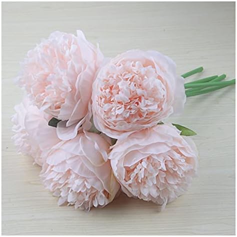 GaRcan Artificial Flowers with Pots 5pcs Display Set
