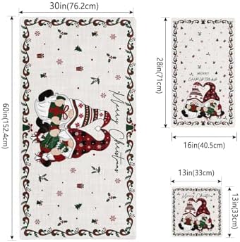 Smile Sunflower Christmas Towel Set of 3 1