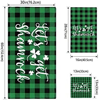ZOE GARDEN Irish Saint Clover Towel Set