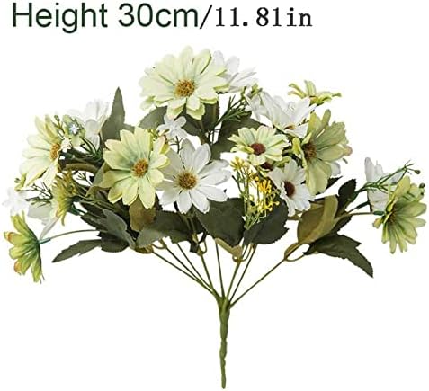 GaRcan Artificial Flowers 21 Heads Silk Daisy Wedding Bouquet