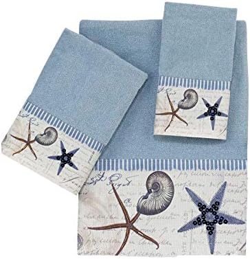 Avanti Linens 3pc Towel Set - Soft Absorbent Cotton Towels